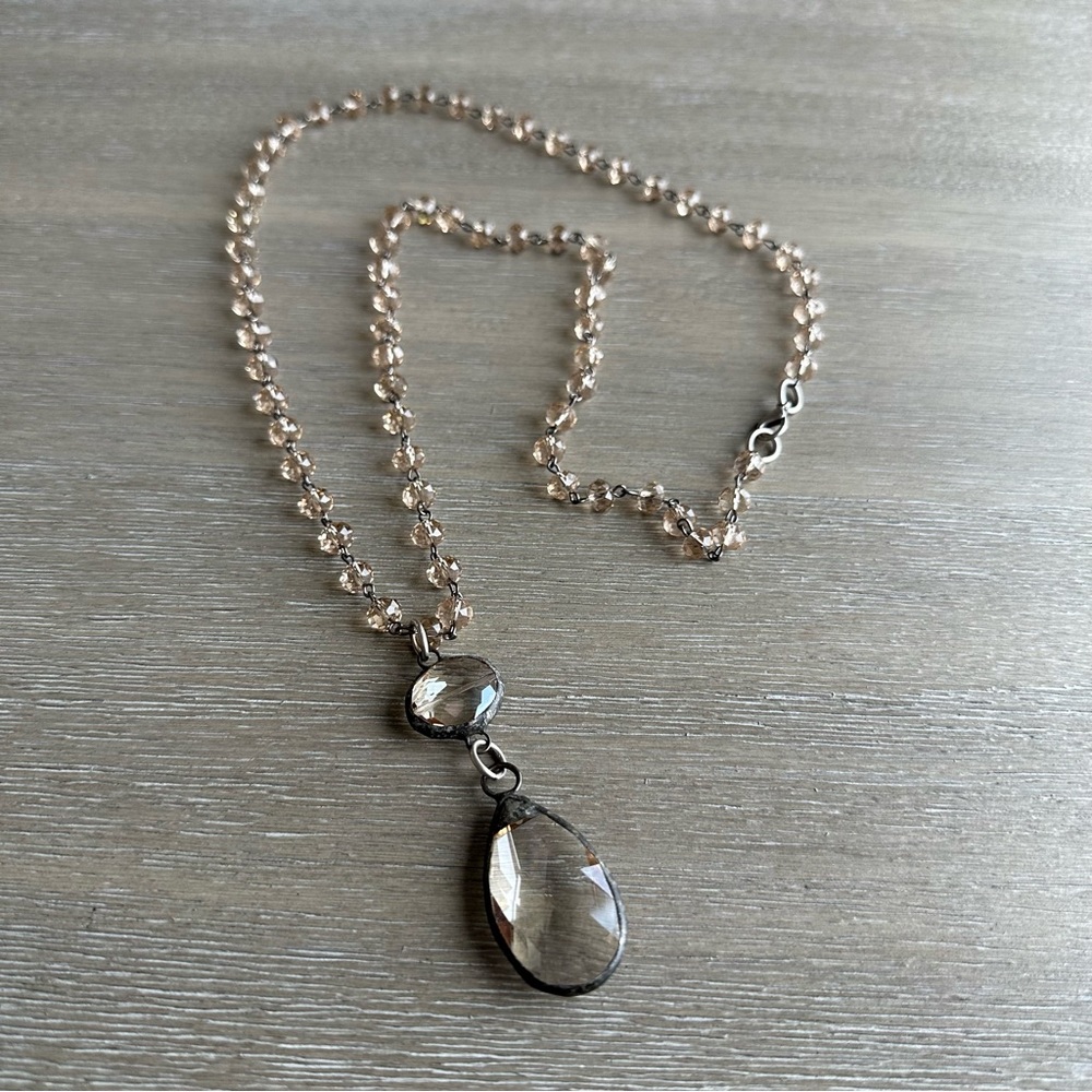 Beautiful Crystal Beaded Necklace